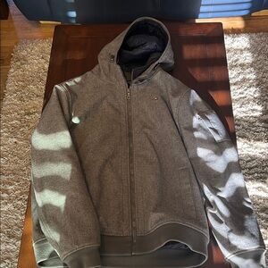 Tommy Hilfiger Charcoal Hooded Jacket